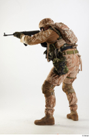  Photos Robert Watson Army Czech Paratrooper Poses aiming gun crouching standing 0002.jpg